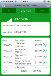 ss0005 FileMaker Go Toolkit